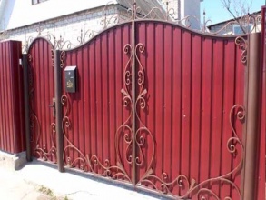 Калитка - пример 1 фото в Фосфоритном
