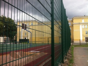 3D заборы для спортивной площадки 200 метров фото стоимость под ключ
